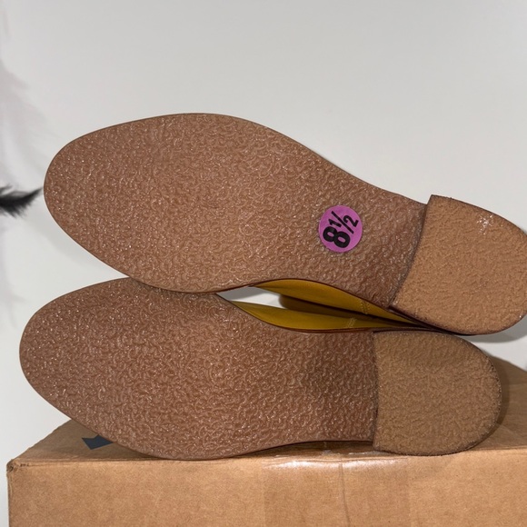 Women’s Frye Mustard Yellow Knee-High Leather Boots 10M - Picture 4 of 7